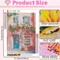 Pink Bookshop Diamond Painting Kit for Adults, 5D Full Drill Round Diamond Art Flowers & Bookstore Scene, DIY Gem Painting Craft Kit, Home Wall Decor, Beginner-Friendly 12x16 Inch